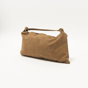 スエードライク スクエア ショルダーバッグ