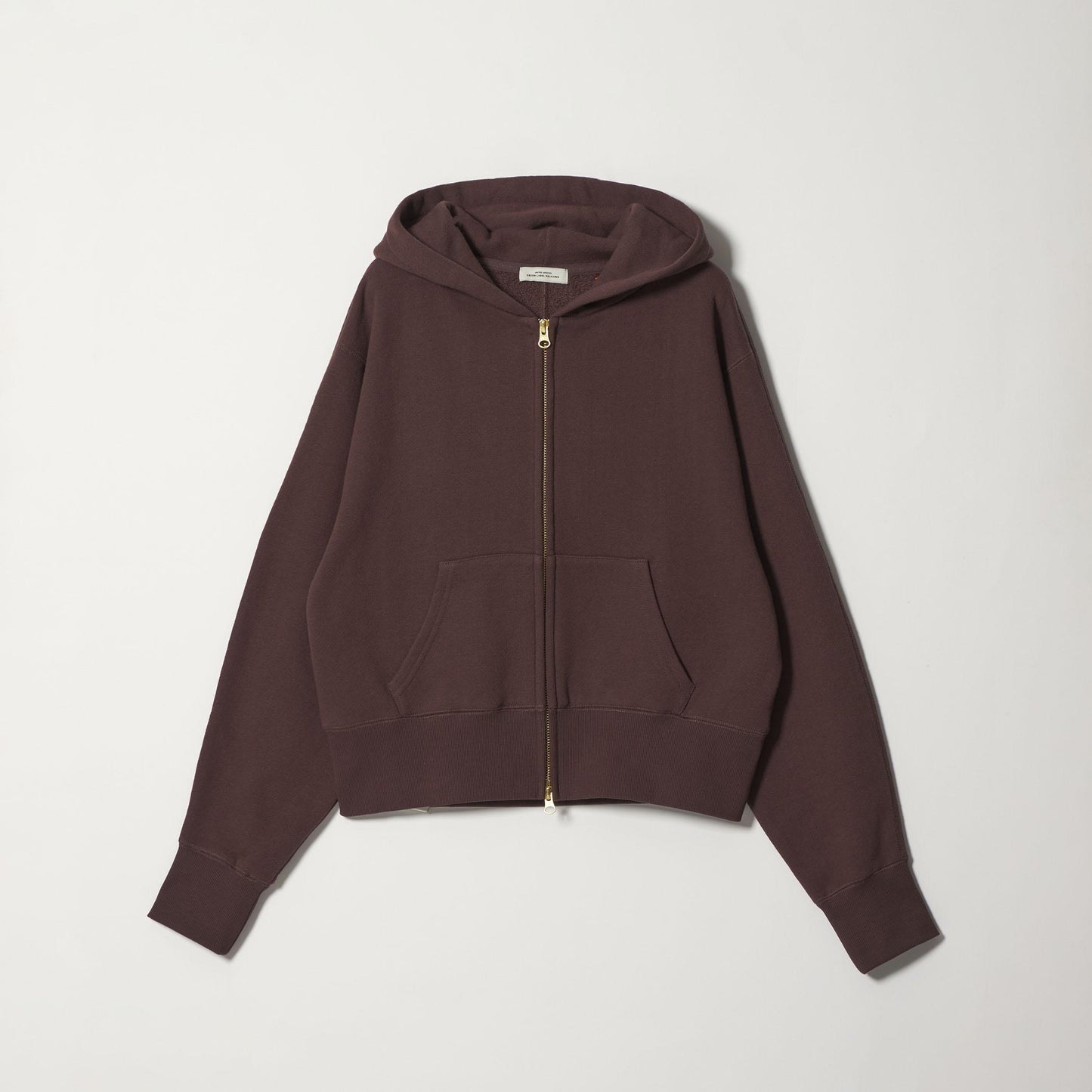 ダブルジップ フーディー