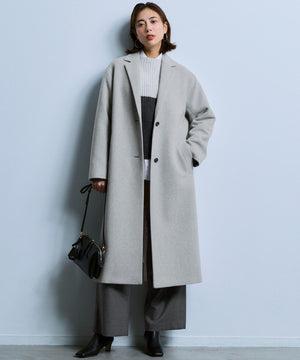 ウールモッサ チェスターコート