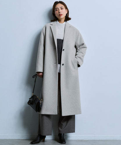 ウールモッサ チェスターコート