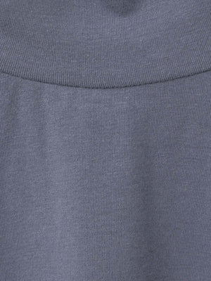 MidiUmi ハイネックフレアプルオーバー