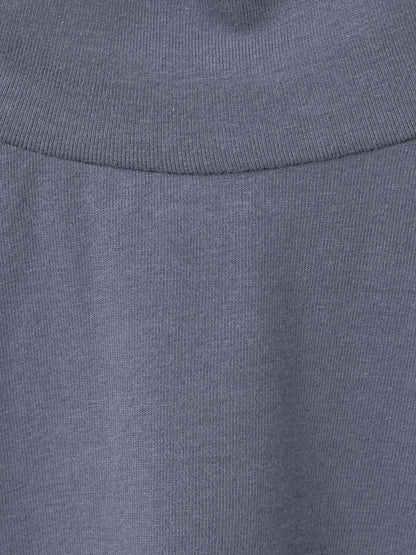 MidiUmi ハイネックフレアプルオーバー