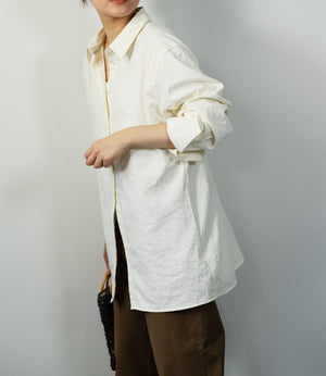 バックギャザーシャツ