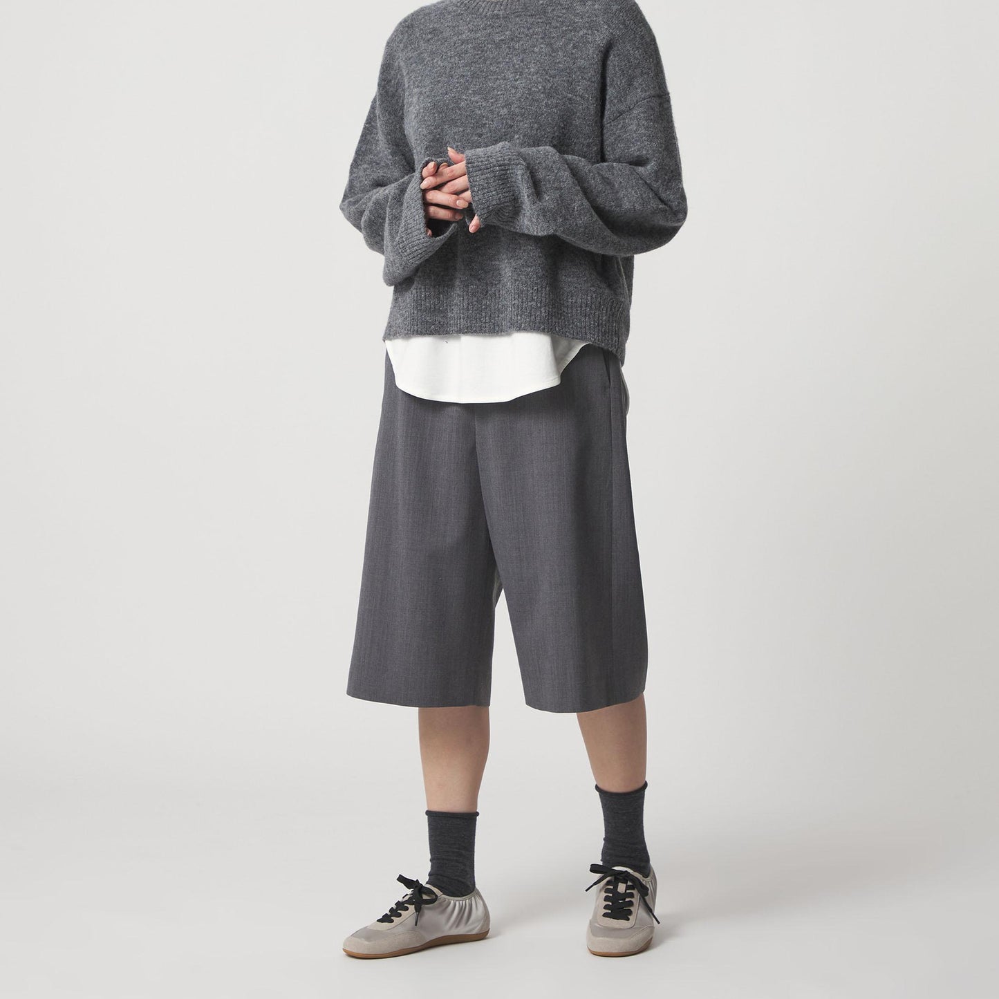 シャーリングトップ スニーカー15↑