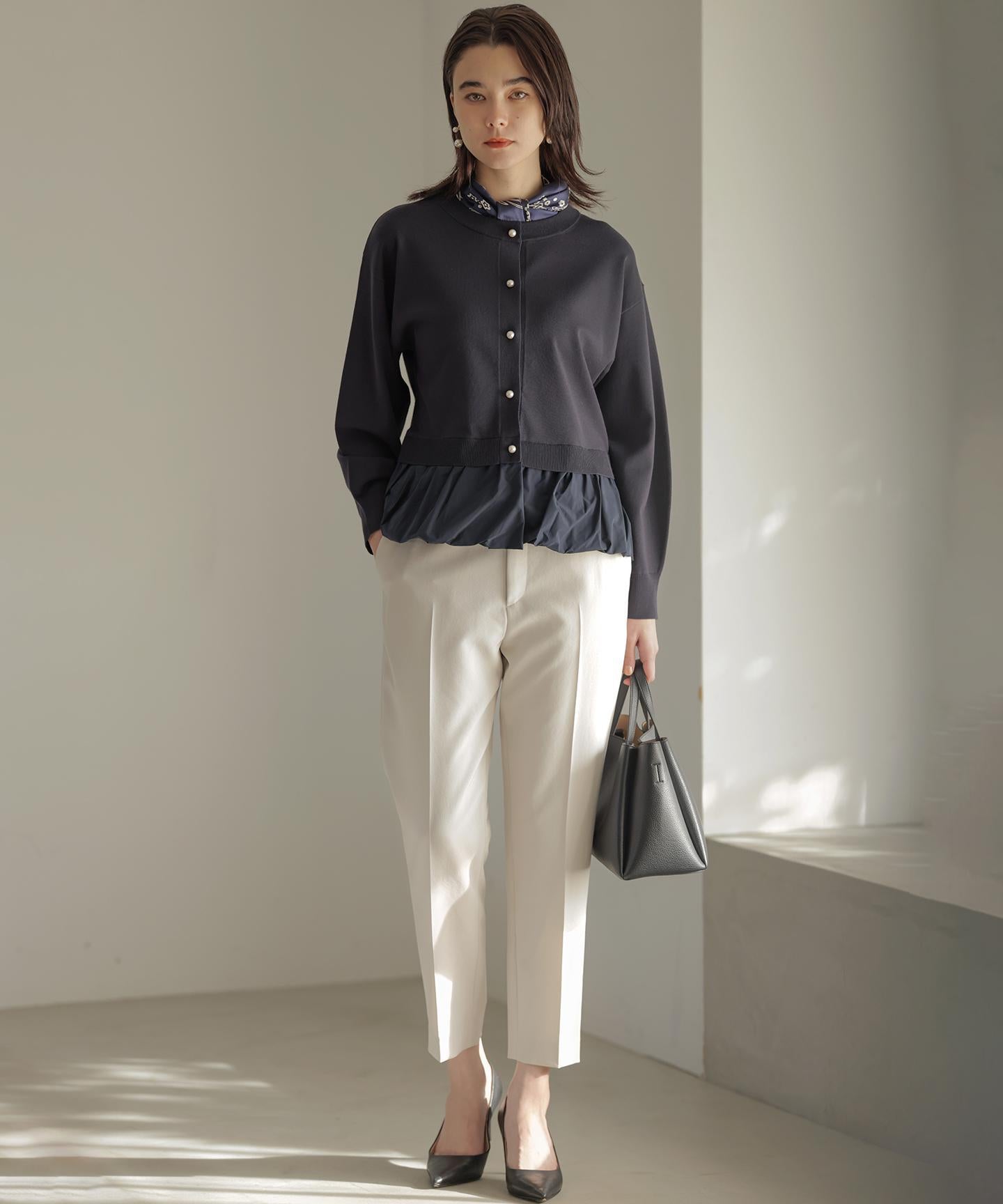 シュットクロステーパード パンツ