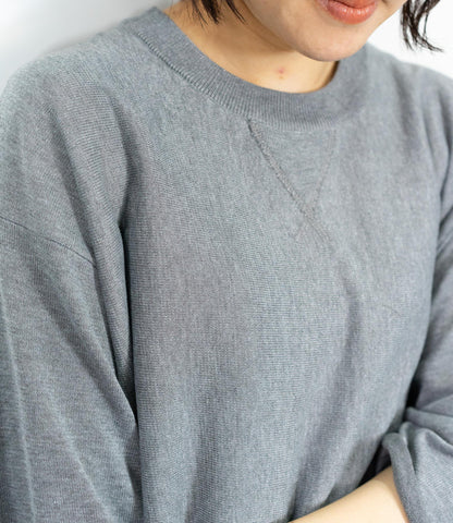 スウェットライクニットTシャツ