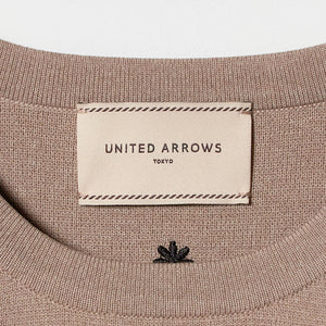 エンブロイダリー フラワー ケープニット ‐ウォッシャブル‐