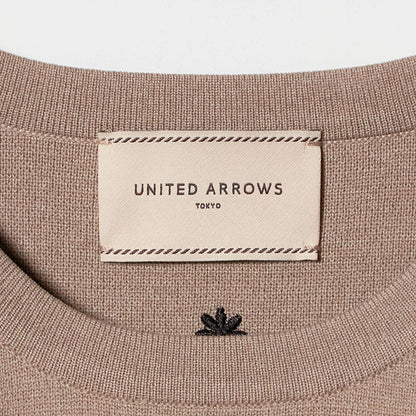 エンブロイダリー フラワー ケープニット ‐ウォッシャブル‐