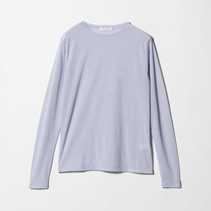 コットンナイロン天竺 シアー クルーネック Tシャツ