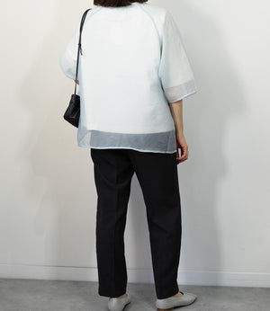 レイヤードロゴトップス