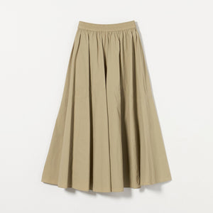 ボリューム ギャザー フレア スカート