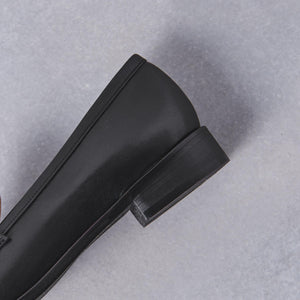 レザー コインローファー