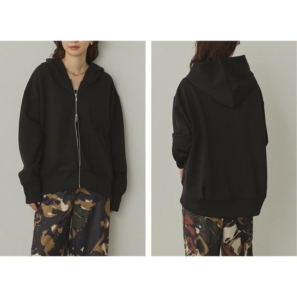 ダブルジップダンボールフーディ