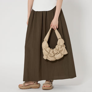 ギャザー ムーン ワンショルダーバッグ