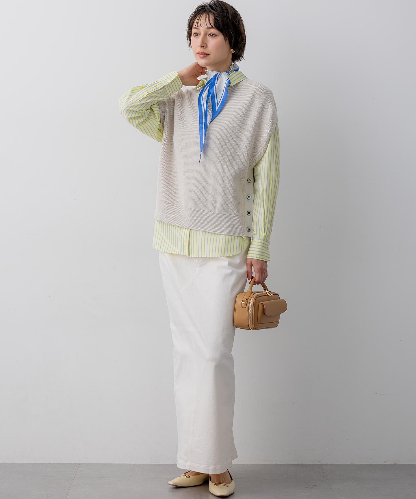 CANCLINI シャーティング ベーシックシャツ