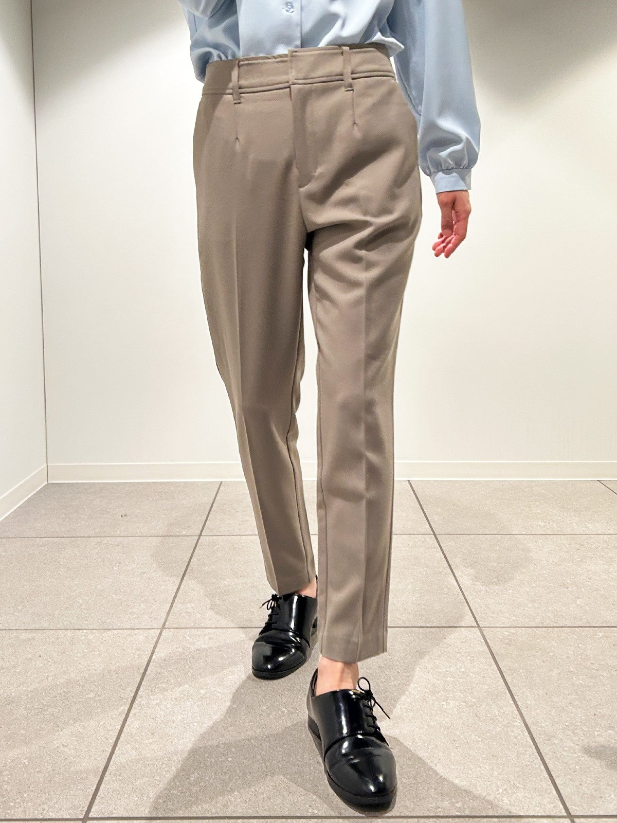 あったかローライズスティックパンツ