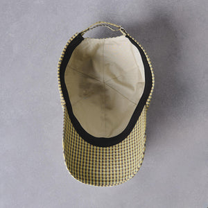 ギンガムチェック キャップ UV