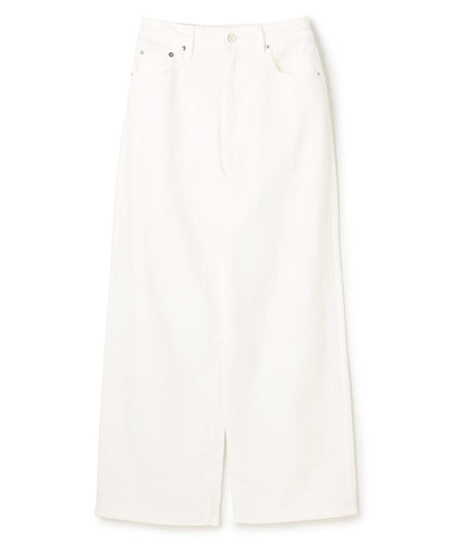 撥水ストレッチ ルーズワイドデニム