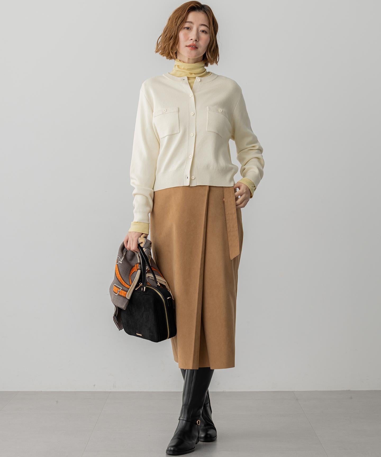 ウールカシミヤ デザイン ストール