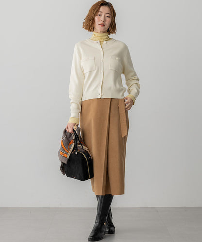 ウールカシミヤ デザイン ストール