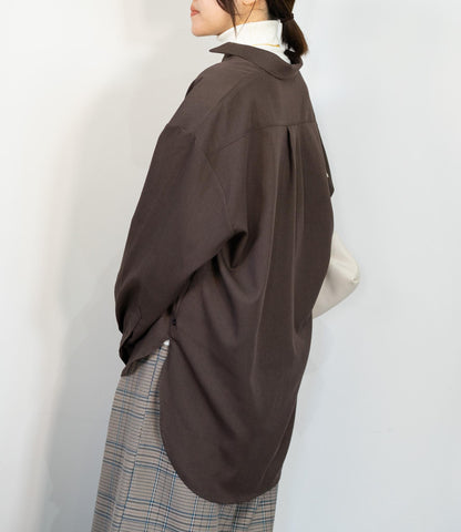 カシュクールマニッシュシャツ