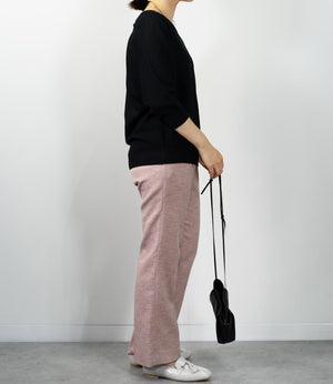 ホールガーメンVネックトニット