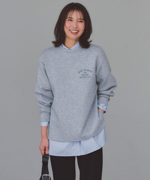BEAUTY FORM JERSEY 刺繍ロゴ プルオーバー