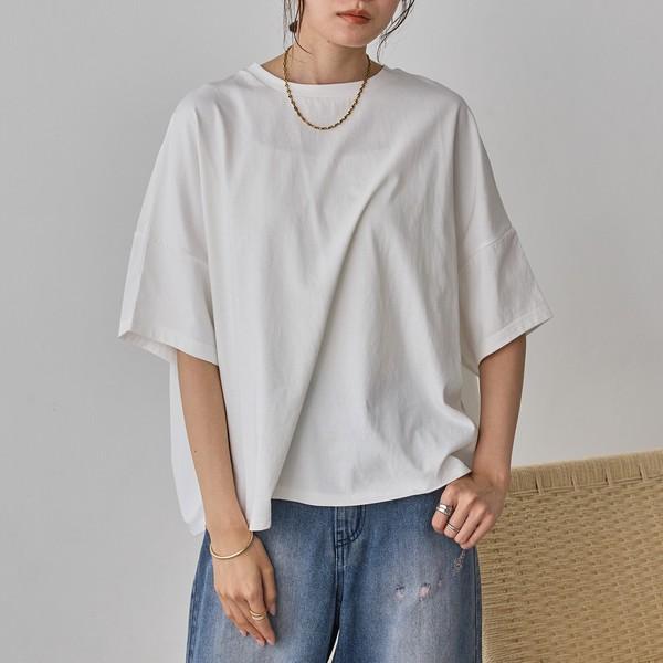 バックギャザードルマンTシャツ