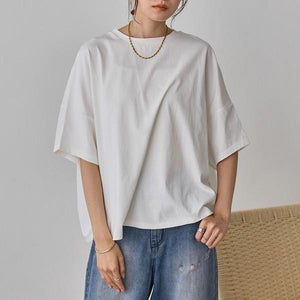 バックギャザードルマンTシャツ