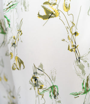 ボタニカル柄イージーパンツ