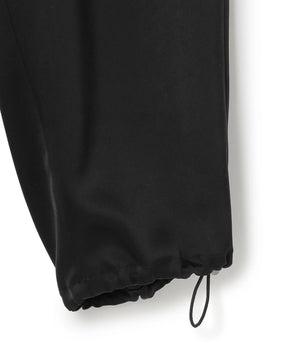 ドレープサテン 2WAY ドロスト パンツ