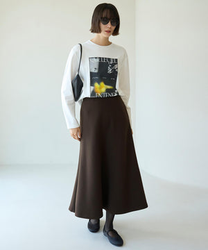 コットンスムース グラフィック ロンＴ