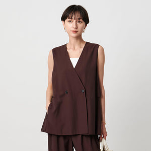 シアー バックフレア ベスト ‐ウォッシャブル‐