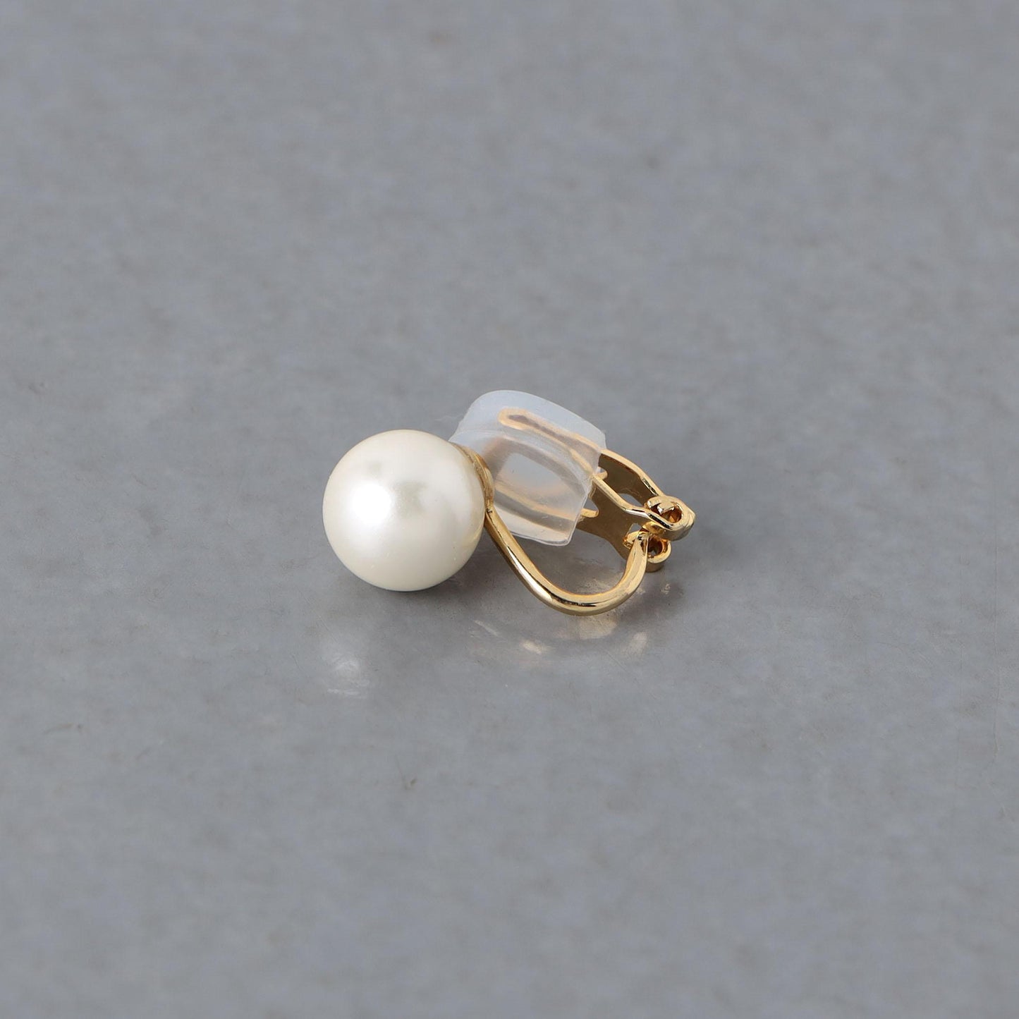8MM イミテーションパール イヤリング