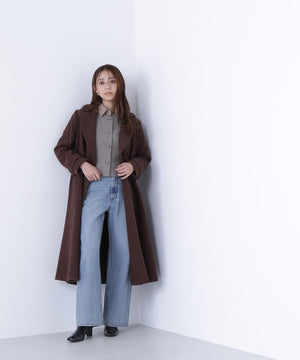 ビッグカラーダブルチェスターコート