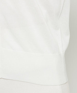 シアーニット ノースリーブベスト