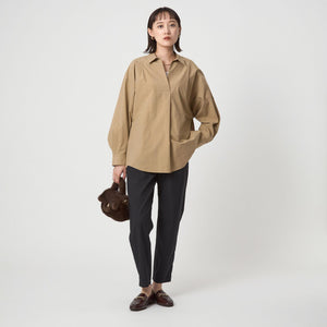 スキッパー ドルマン シャツ