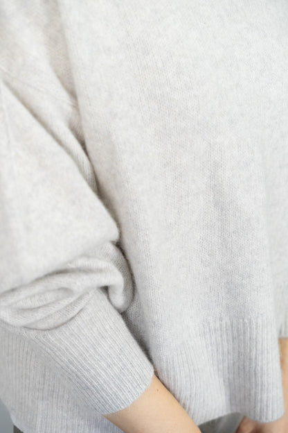 FOX混ボリュームスリーブニット