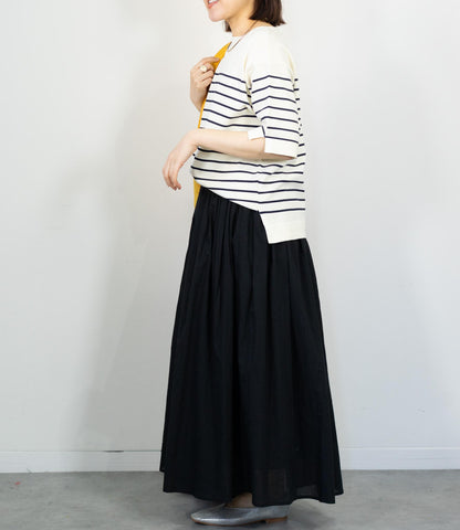 ハーフスリーブニット