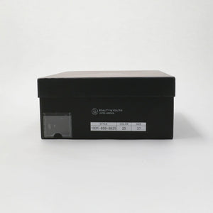 レザーライク オープントゥ バックストラップミュール