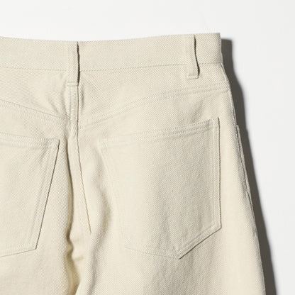 コットンツイル カーブパンツ ウォッシャブル
