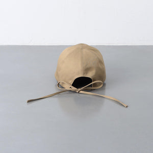 コットン バックリボン キャップ UV