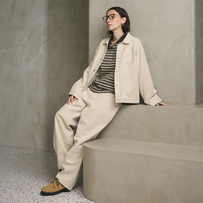 コットンツイルジャケット ウォッシャブル