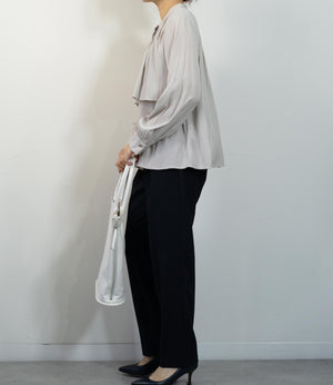 レイヤードライクエアリーブラウス