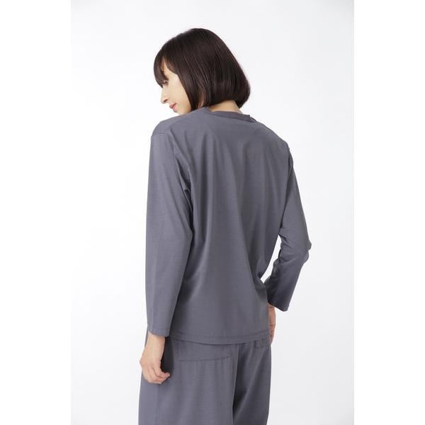 プレ－ティング天竺カーディガン