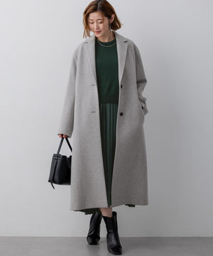 ウールモッサ チェスターコート