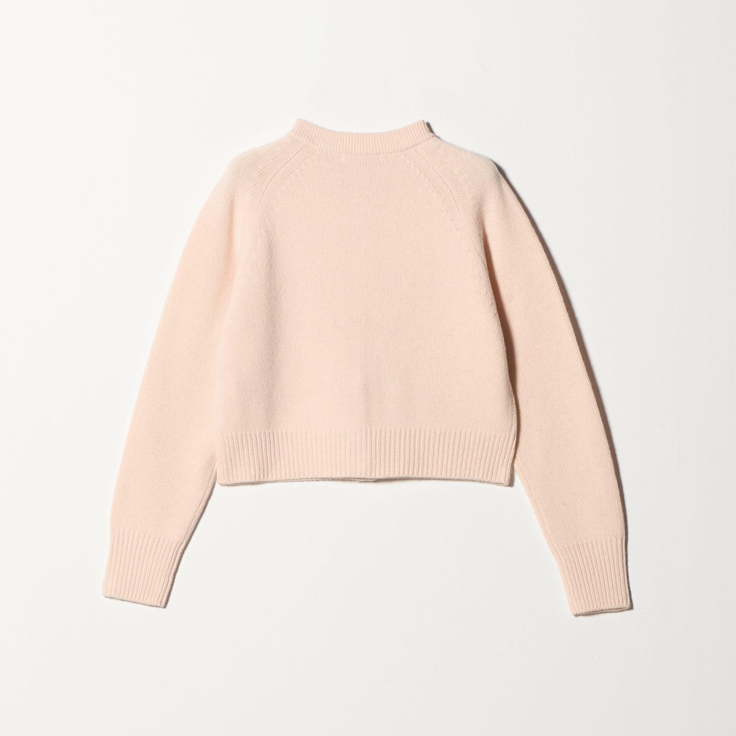 ウールニット ショートカーディガン