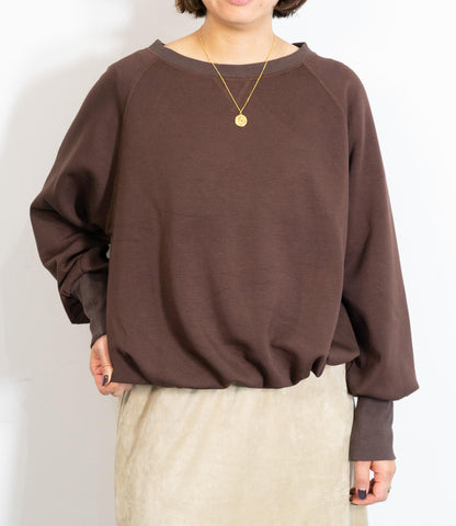 裏起毛ドロストスウェット