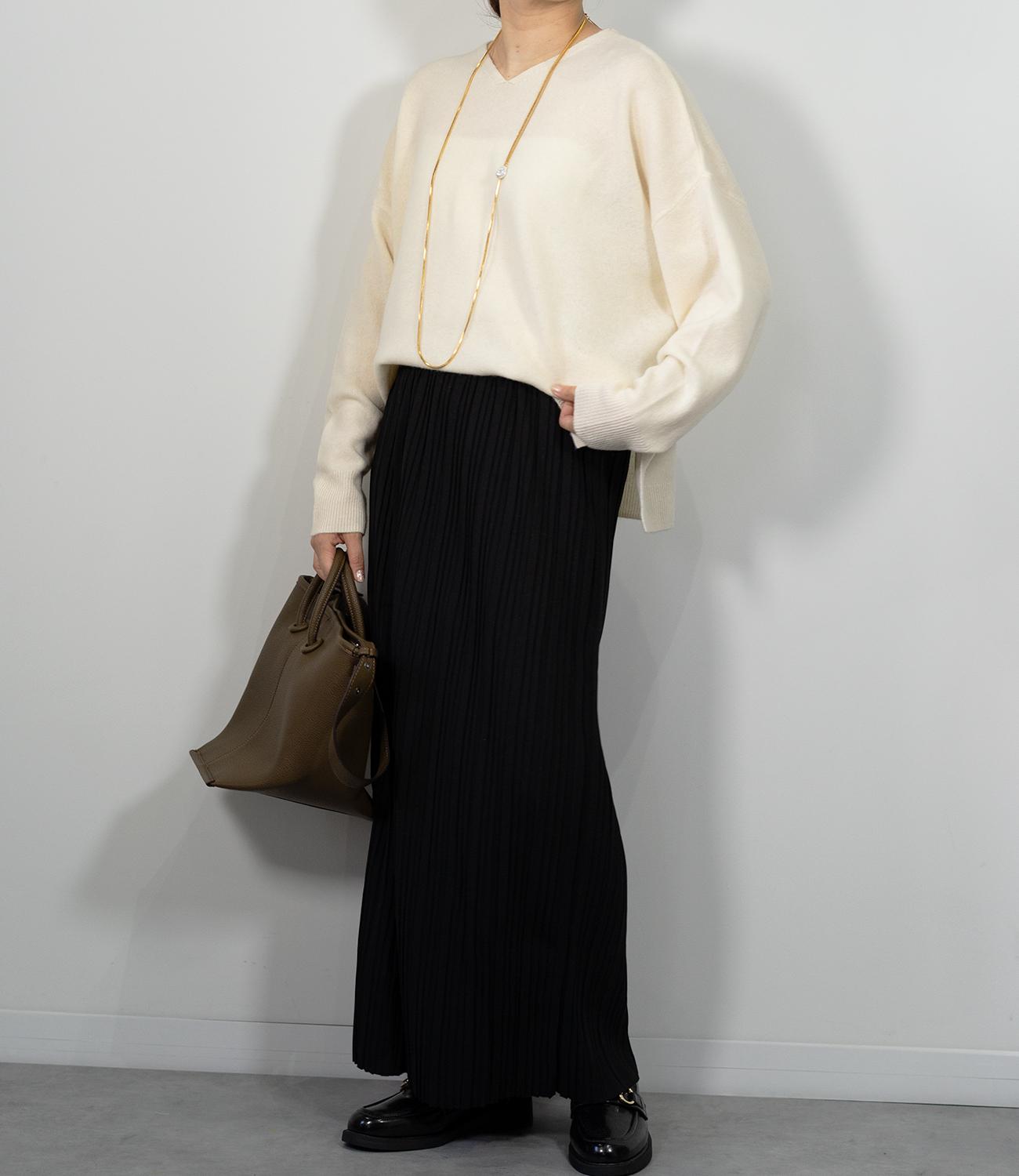 カシミアライク2wayニット