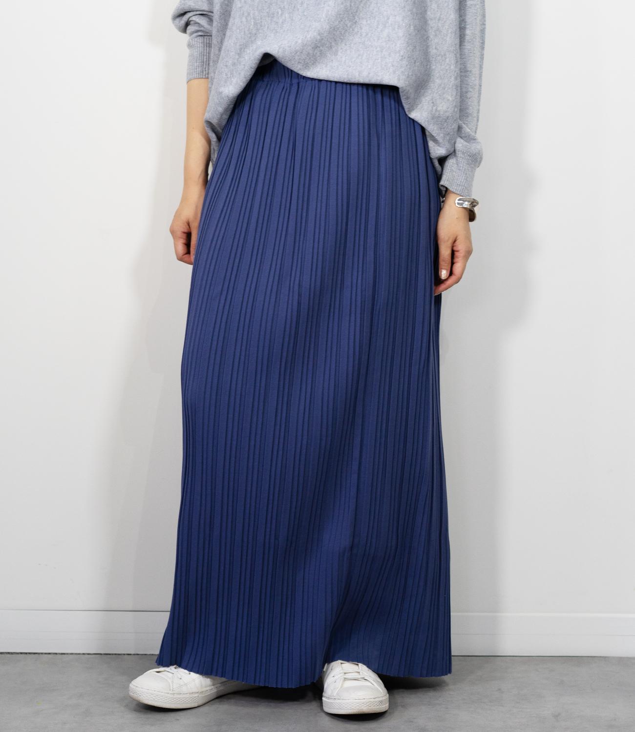ストレートプリーツスカート